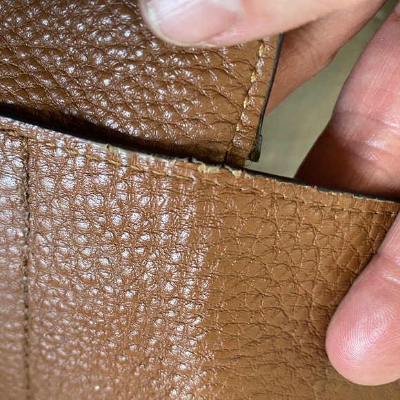 Gansevoort Large North South Tan Leather Tote - Picture 12 of 16